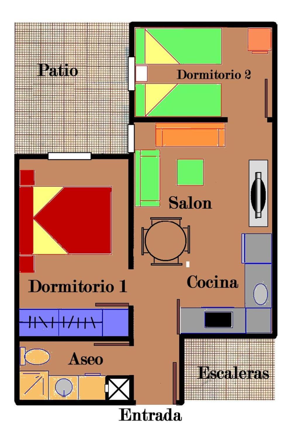 Apartamento Verde, Tranquilo, 2 D, Parking Opcional Seville Luaran gambar