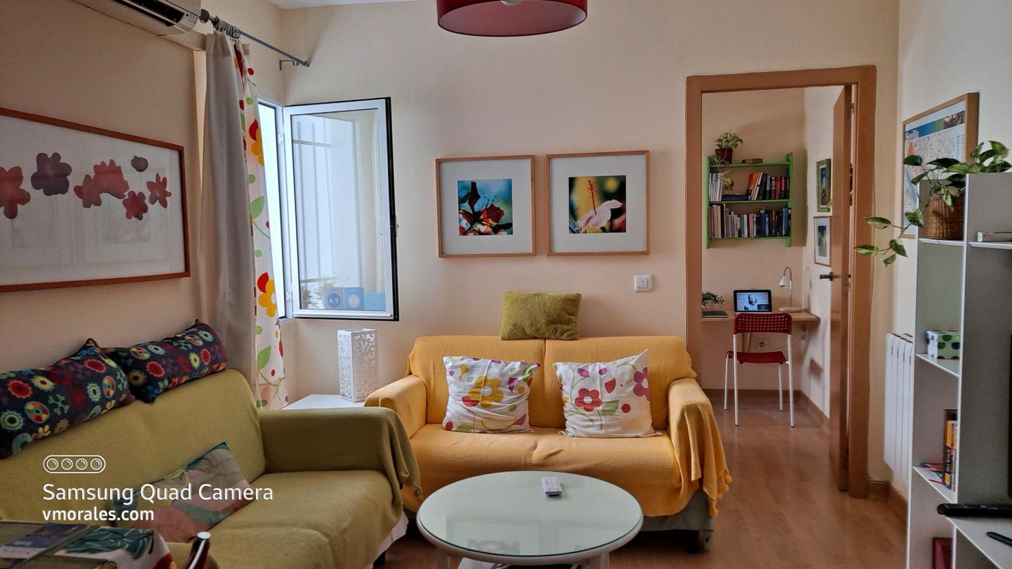 Apartamento Verde, Tranquilo, 2 D, Parking Opcional Seville Luaran gambar